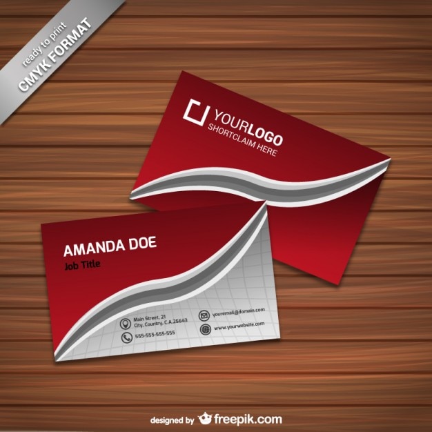 Elegant business card template