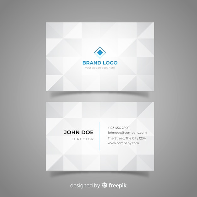 Elegant business card template