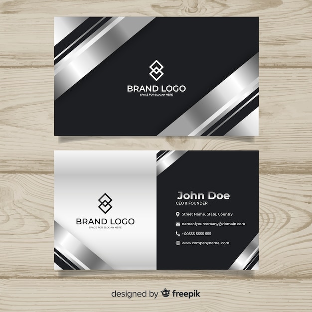 Elegant business card template