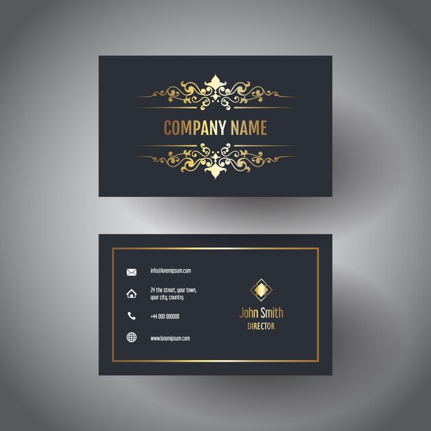 Elegant business card