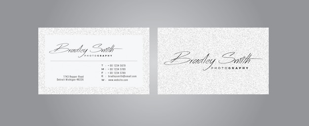Free vector elegant business card