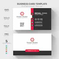 Free vector elegant business card