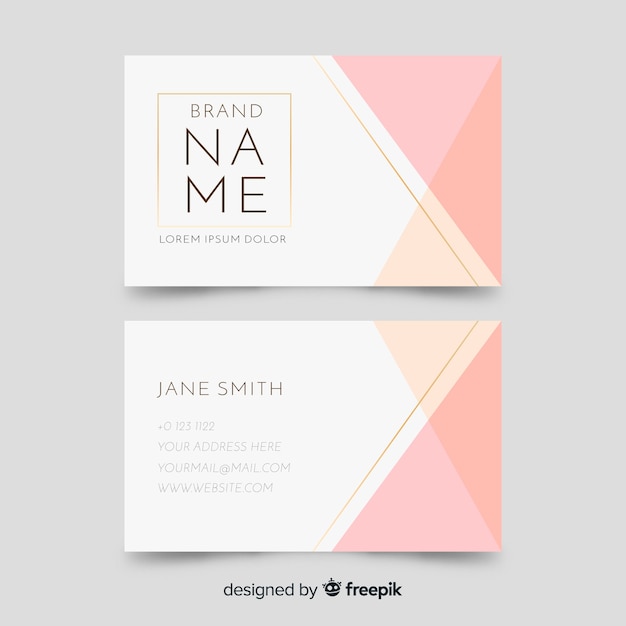 Elegant business card 