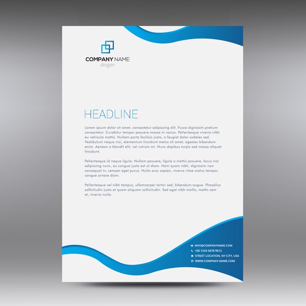 Elegant business document