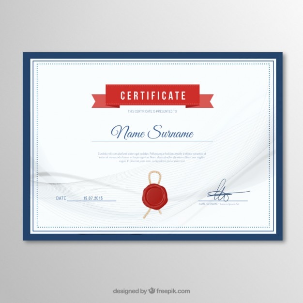 Download Free Elegant Certificate Template Free Vector Use our free logo maker to create a logo and build your brand. Put your logo on business cards, promotional products, or your website for brand visibility.