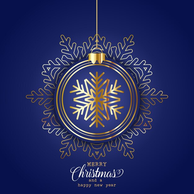 Elegant Christmas background 