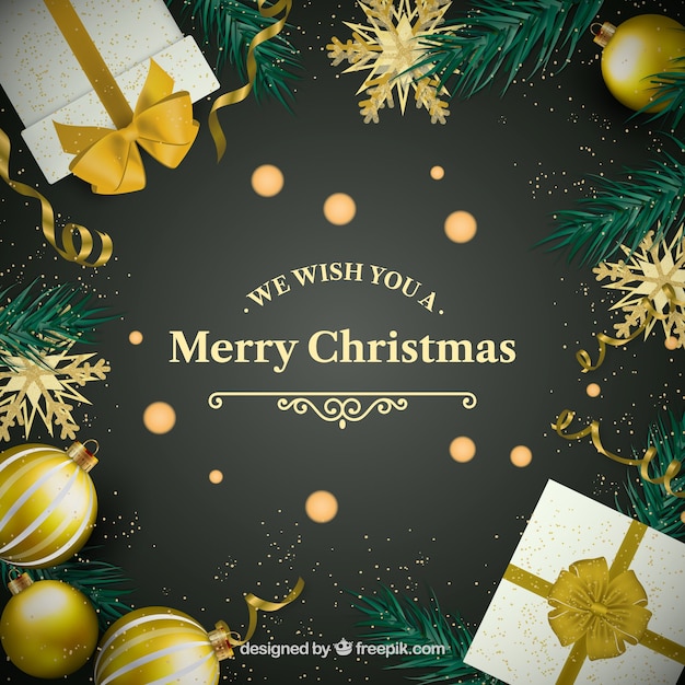 Elegant christmas background