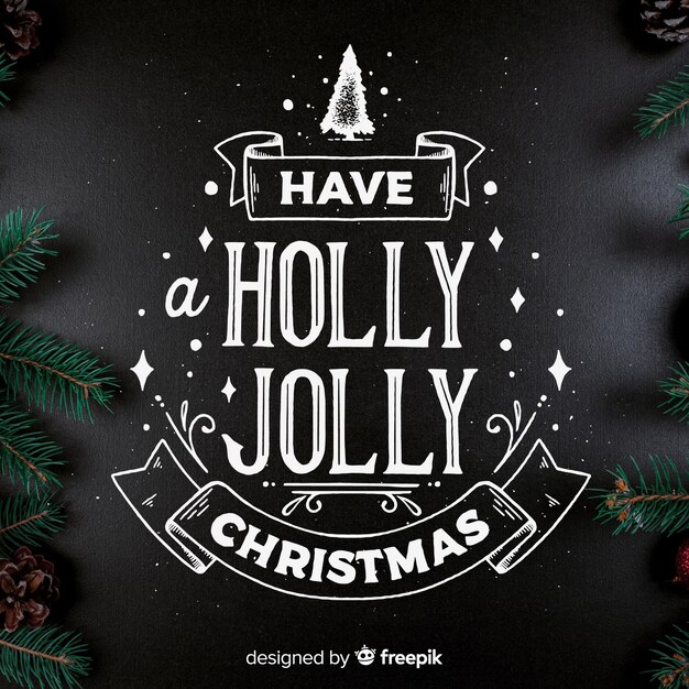 Free vector elegant christmas background