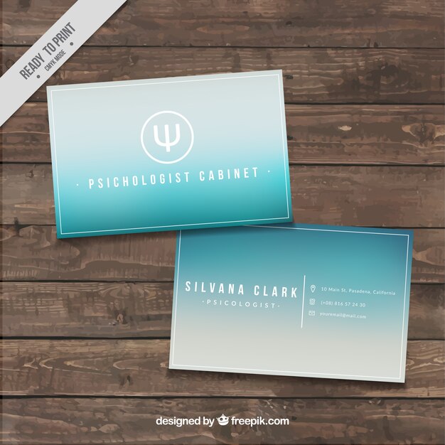 Blank Business Card - Free Download on Freepik