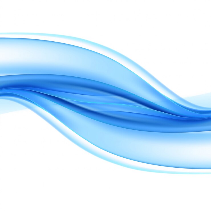 Free Vector elegant creative blue wave  