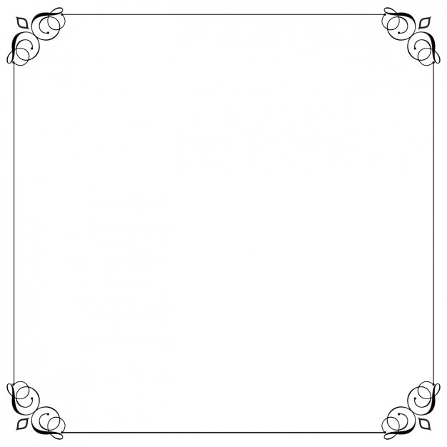 Free vector elegant decorative border line