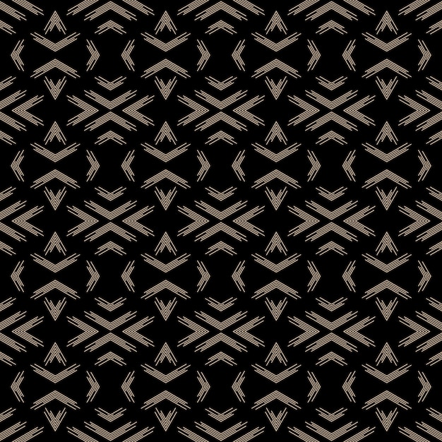 Elegant decorative dark pattern design