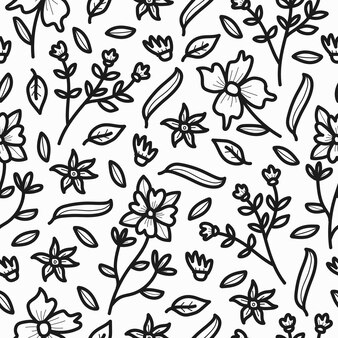 カワイイ漫画落書き花柄イラスト プレミアムベクター カワイイ漫画落書き花柄イラスト プレミアムベクター