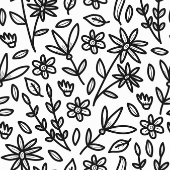 カワイイ漫画落書き花柄イラスト プレミアムベクター カワイイ漫画落書き花柄イラスト プレミアムベクター