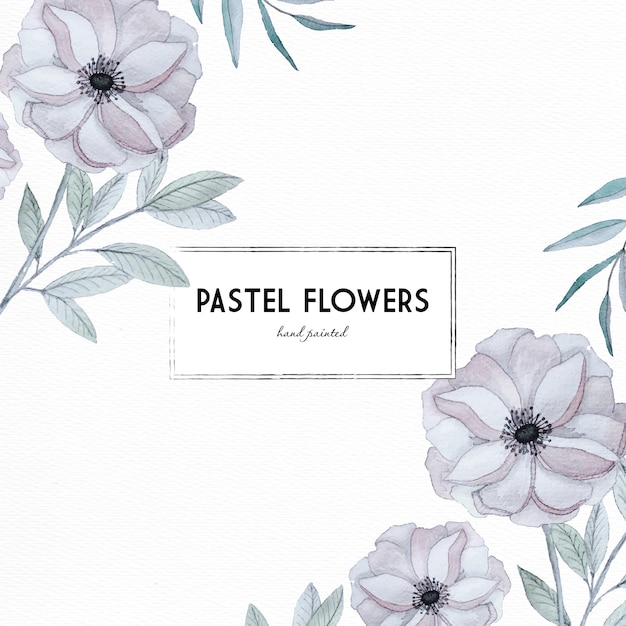 Free vector elegant floral background