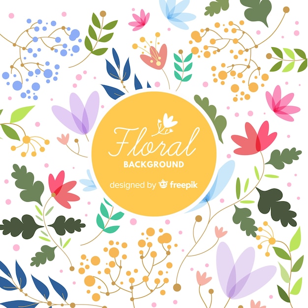 Elegant floral background