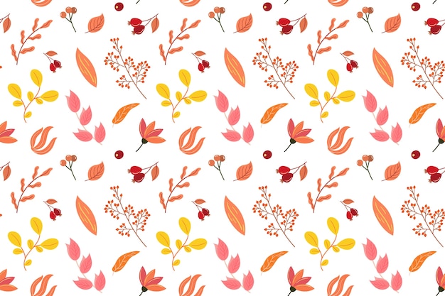 Elegant floral pattern background