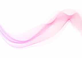 Бесплатное векторное изображение Элегантный плавный розовый фон деловой волны