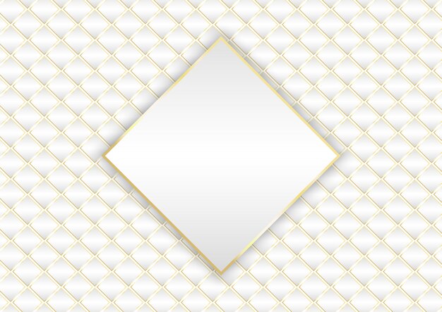 Elegant gold and white background design