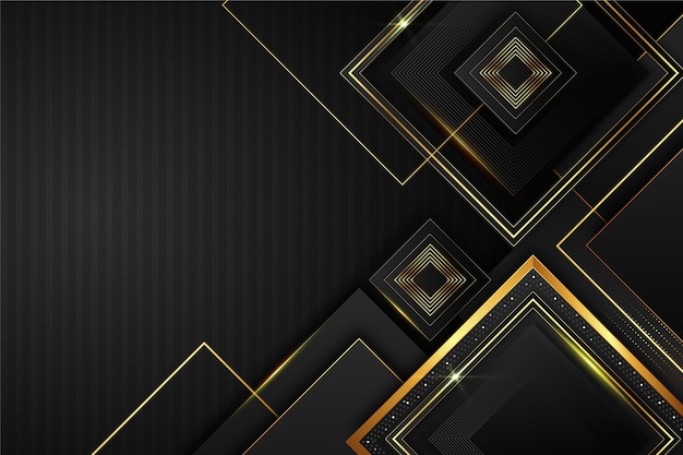 Elegant and golden design elements background