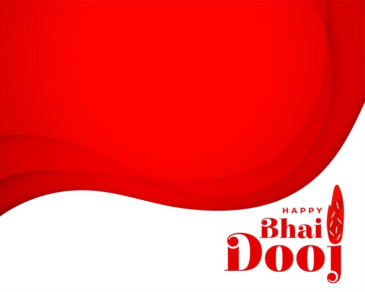 मुफ़्त वेक्टर elegant happy bhai dooj celebration background for family bond vector