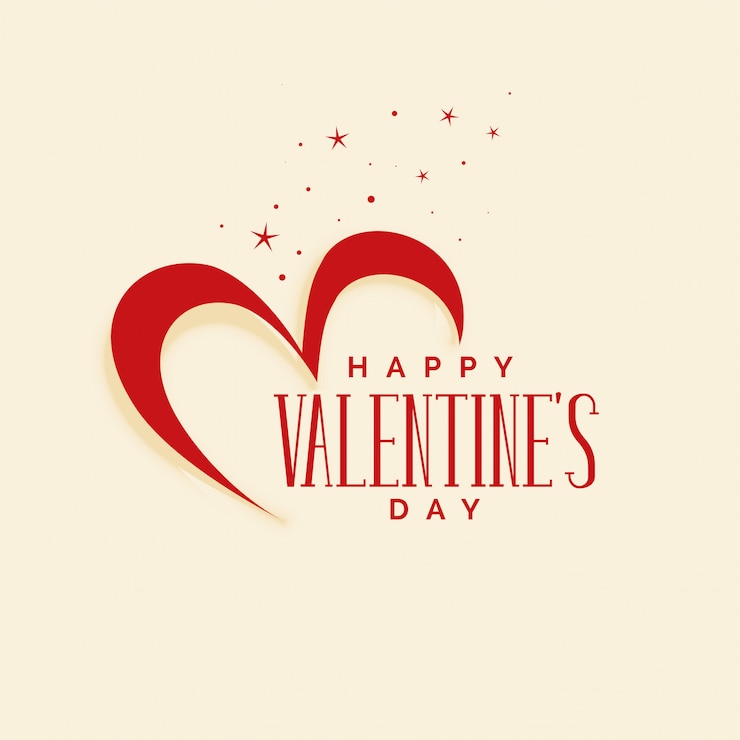 Free Vector elegant happy valentines day hearts background