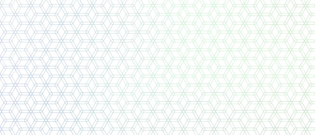 Elegant hexagonal line pattern