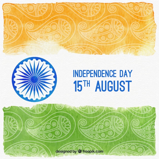 Elegant indian independence day background