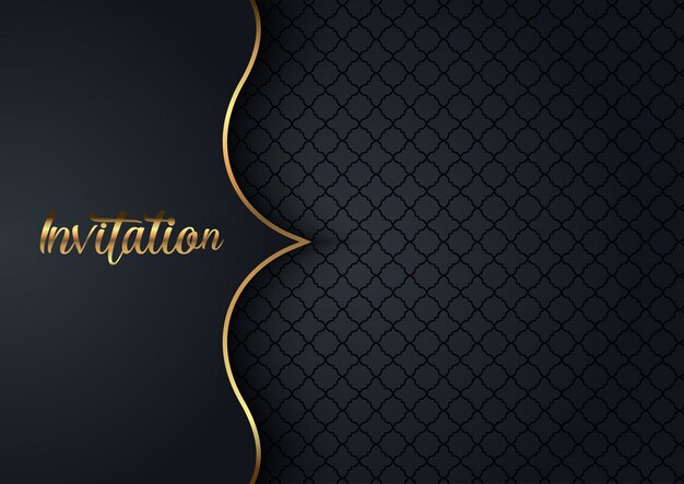 Elegant invitation background