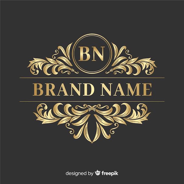 Elegant logo ornamental