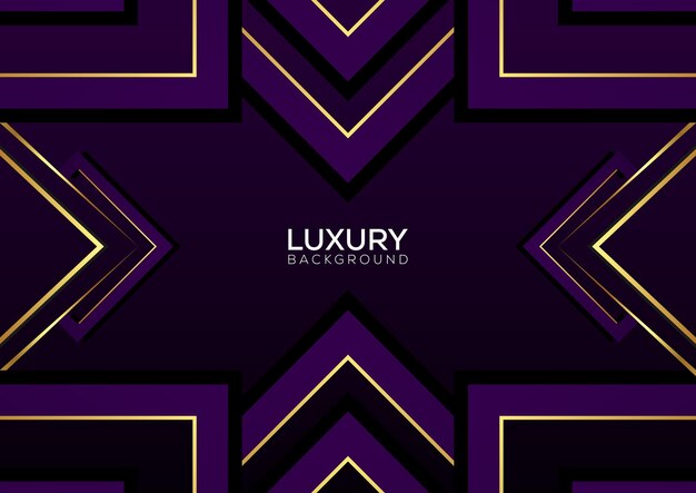 Free vector elegant luxury with purple background design modern