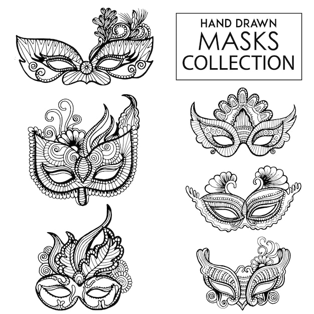 Elegant mask collection