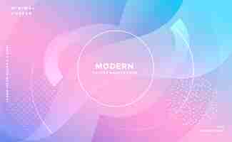 Free vector elegant modern abstract soft colors background