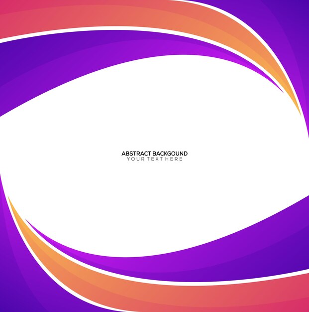 Free vector elegant modern gradient wave stylish background