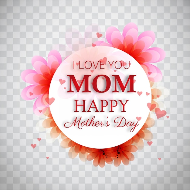 Elegant modern mothers day background