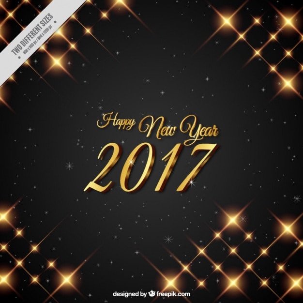 Elegant new year 2017 background