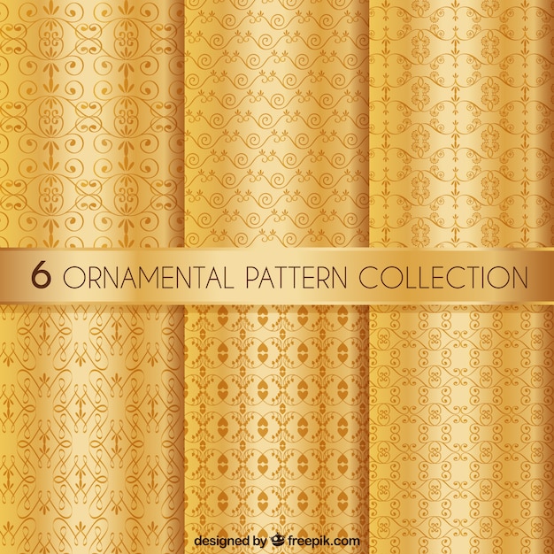 Elegant ornamental patterns