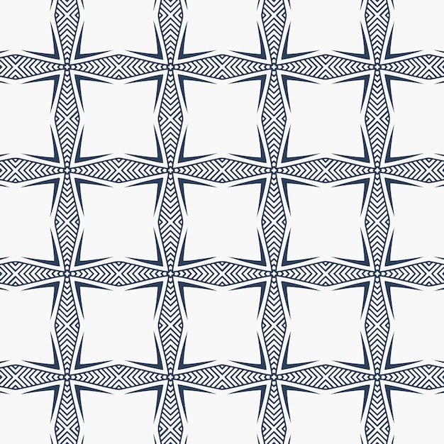 Free vector elegant pattern design in abstract geometric style