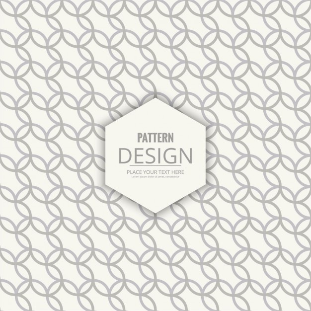 Free vector elegant pattern of geometric shapes