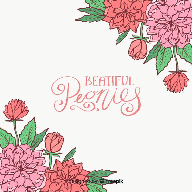 Peony Vectors, Photos and PSD files | Free Download