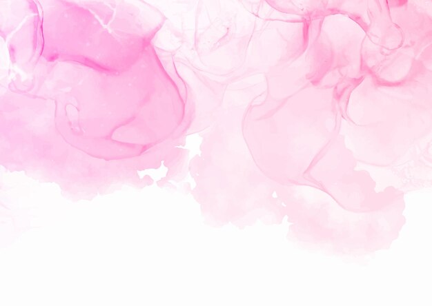 Elegant pink hand painted watercolour background