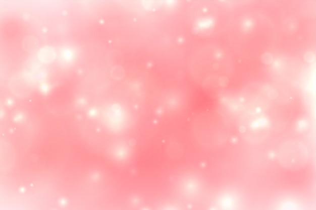 Free vector elegant pink sparkle bokeh light background design