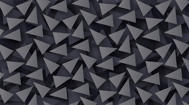 Elegant polygonal wallpaper in dark colors