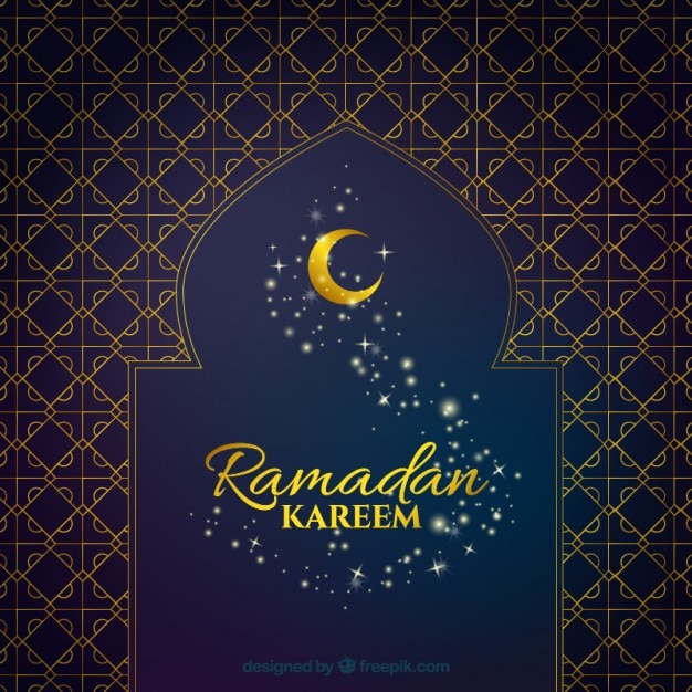 Free vector elegant ramadan background