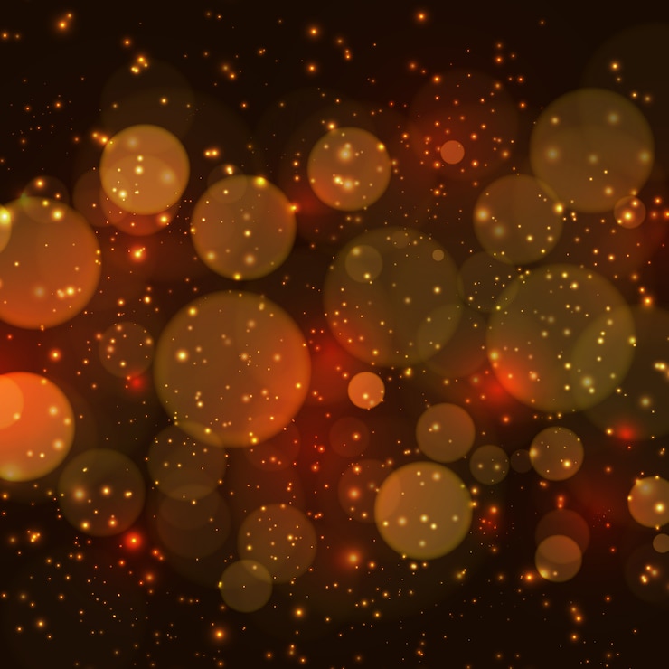 Free Vector elegant royal golden background with lighting effect