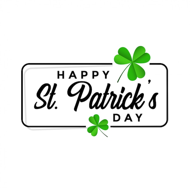 Free vector elegant saint patricks day background