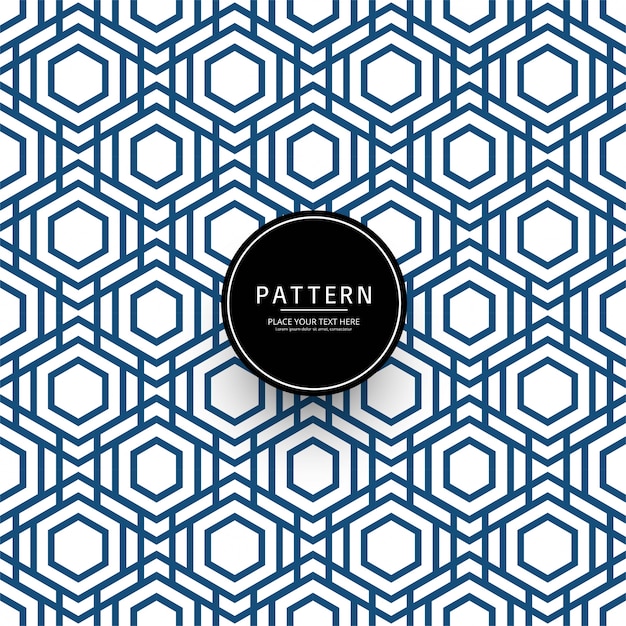 Elegant seamless geometric pattern background