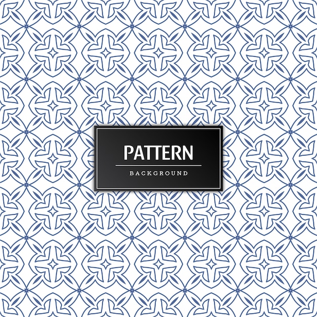 Elegant seamless pattern background design