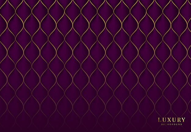 Elegant Seamless Pattern with gold rhombus