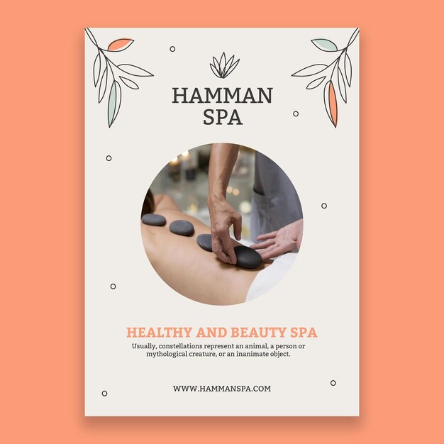 Elegant special hamman spa poster